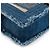 CHANEL - Chanel Boy Schultertasche medium aus blauem Patchwork-Denim - Ansicht 6