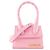 JACQUEMUS - Borsa a tracolla Chiquito Mini Jacquemus in pelle goffrata rosa