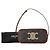 Céline CELINE - Mini Triomphe Schultertasche aus monogrammiertem beschichtetem Canvas Braun - Ansicht 8