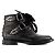 Autre Marque SAINT LAURENT - Stivaletti Saint Laurent in pelle liscia e velluto nero (T35.5) - vista 2