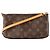 LOUIS VUITTON - Louis Vuitton Accessoire-Tasche aus monogrammiertem beschichtetem Canvas Braun
