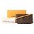 LOUIS VUITTON - Louis Vuitton Accessoire-Tasche aus monogrammiertem beschichtetem Canvas Braun - Ansicht 7
