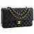 CHANEL - Borsa a tracolla Classique/Timeless 11.12 Chanel in pelle liscia nera Nero - vista 2