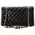 CHANEL - Borsa a tracolla Classique/Timeless 11.12 Chanel in pelle liscia nera Nero - vista 3