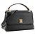 CHANEL - Borsa a tracolla Top Handle Medium Chanel in pelle chevron e pelle esotica pitone nera Nero - vista 2