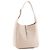 Autre Marque SAINT LAURENT - Bolsa de ombro Saint Laurent 5 à 7 em couro granulado bege - vista 2