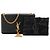 Autre Marque SAINT LAURENT - Borsa a tracolla Kate Pompon Medium Saint Laurent in pelle liscia nera Nero - vista 12