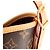 LOUIS VUITTON - Borsa tote CarryAll MM Louis Vuitton in tela monogram coated Marrone - vista 11