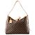 LOUIS VUITTON - Borsa tote CarryAll MM Louis Vuitton in tela monogram coated Marrone - vista 2