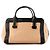 CHLOÉ - Borsa a tracolla Alice Chloé in pelle beige e nera Marrone - vista 3