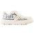 Autre Marque DIOR - Sneakers Dior-ID in tela bianca e grigia (T38) Bianco - vista 2