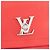 LOUIS VUITTON - Borsa a tracolla Louis Vuitton Lockme II BB in pelle grana rossa Rosso - vista 5