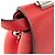 LOUIS VUITTON - Borsa a tracolla Louis Vuitton Lockme II BB in pelle grana rossa Rosso - vista 7