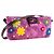 FENDI - Borsa a tracolla Fendi Baguette in lana patchwork viola Porpora - vista 2