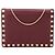 Valentino Garavani VALENTINO - Borsa a tracolla Valentino Rockstud in pelle liscia bordeaux Bordò
