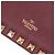 Valentino Garavani VALENTINO - Borsa a tracolla Valentino Rockstud in pelle liscia bordeaux Bordò - vista 5
