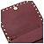 Valentino Garavani VALENTINO - Borsa a tracolla Valentino Rockstud in pelle liscia bordeaux Bordò - vista 6