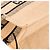 DIOR - Book Tote medium Dior Shopper aus braunem Jutecanvas - Ansicht 7
