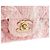 CHANEL - Borsa a tracolla Mini Rectangle Classique/Timeless Chanel in tweed rosa - vista 5