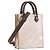 LOUIS VUITTON - Borsa a tracolla Cabas Plat PM Louis Vuitton in pelle verniciata silver e gold edizione limitata D'oro - vista 2
