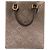LOUIS VUITTON - Borsa a tracolla Cabas Plat PM Louis Vuitton in pelle verniciata silver e gold edizione limitata D'oro - vista 3