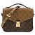 LOUIS VUITTON - Borsa a tracolla Métis in canvas rivestito monogram reverse Marrone