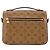LOUIS VUITTON - Borsa a tracolla Métis in canvas rivestito monogram reverse Marrone - vista 3
