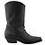 Autre Marque DIOR - Botas LA Dior de piel lisa negra (T37) Negro - vista 2