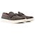 LOUIS VUITTON - Mocasines LV Resort Louis Vuitton en cuero granulado marrón (T42,5) Castaño
