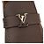 LOUIS VUITTON - Mocasines LV Resort Louis Vuitton en cuero granulado marrón (T42,5) Castaño - vista 4
