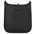 HERMÈS - Borsa a tracolla Evelyne 16 Hermès in pelle clémence caban Blu navy - vista 3