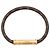 LOUIS VUITTON - Bracciale Keep It Louis Vuitton in tela monogrammata marrone (T17) - vista 3