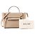 Céline CELINE - Borsa a tracolla Belt Celine in pelle grana beige - vista 9