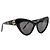 GUCCI - Occhiali da sole Gucci a farfalla in acetato nero