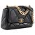 CHANEL - Borsa a tracolla Chanel 19 in pelle nera Nero - vista 2