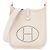 HERMÈS - Borsa a tracolla Evelyne 16 Hermès in pelle clémence beige craie