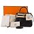 HERMÈS - Borsa a tracolla Hermès Kelly 25 in pelle di vitello swift nera HSS Nero - vista 12