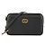 Autre Marque DIOR - Borsa a tracolla Caro Double Pouch Dior in pelle martellata nera Nero