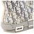 Autre Marque DIOR - Sneakers B23 Dior in toile oblique bianca e grigia (T40) Grigio - vista 4