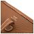 HERMÈS - Sac à bandoulière Evelyne 16 Hermès en cuir clémence marron gold - vue 7