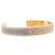 Autre Marque DIOR - Bracciale rigido Code Dior in metallo dorato e smalto blu - vista 2