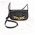 Borsa a tracolla in pelle VLogo Valentino Garavani in Black Nero - vista 13