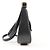 Borsa a tracolla in pelle VLogo Valentino Garavani in Black Nero - vista 5