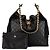 CHANEL - Borsa a tracolla Chanel 25 Large in pelle caviar nera Nero