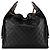 CHANEL - Borsa a tracolla Chanel 25 Large in pelle caviar nera Nero - vista 3