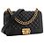 CHANEL - Borsa a tracolla Chanel Boy medium in pelle caviar nera Nero - vista 2