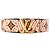 LOUIS VUITTON - Cinturón reversible Louis Vuitton Crafty Initials en lona monogramada recubierta naranja y negra (T80)