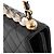 CHANEL - Sac à bandoulière Chic Pearls Chanel en cuir lisse noir édition limitée - vue 6