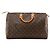 LOUIS VUITTON - Borsa a mano Louis Vuitton Speedy 40 in tela monogram recubierta Marrone - vista 3