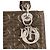 Autre Marque DIOR - borsa a mano Lady Dior medium in pelle laccata cannage marrone - vista 5